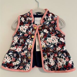 Janie and Jack Quilted Vest NWT